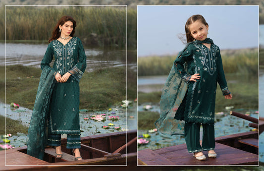 Lotus Era Harmony – Royal Green Suit by Simrans