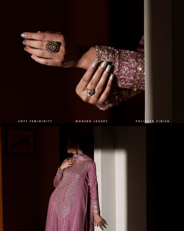 Luxury Silk Viscose Embroidered Suit – Premium Festive Collection |by Casuallite MTI03