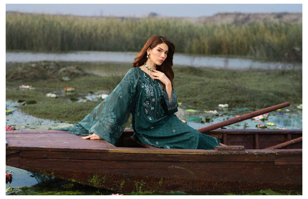 Lotus Era Harmony – Royal Green Suit by  Simrans