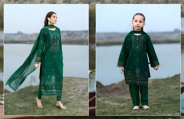 Lotus Era Daisy – Elegant Green Suit by  Simrans